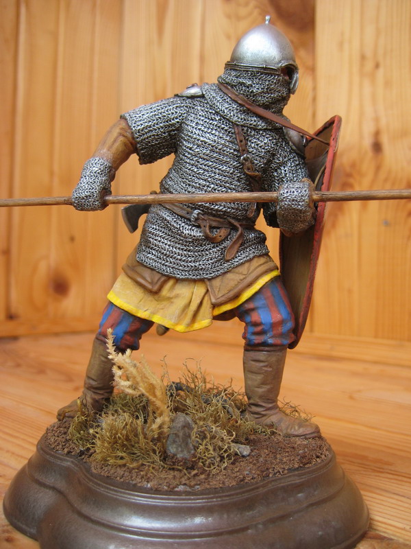 Figures: Russian warrior, XIII century, photo #6