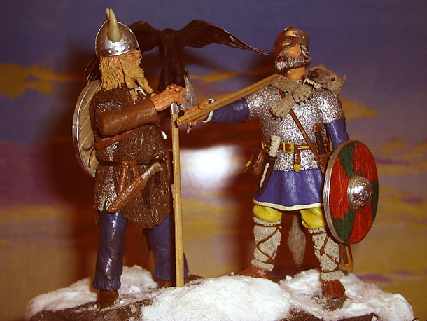Скульптура: Горячие скандинавские парни