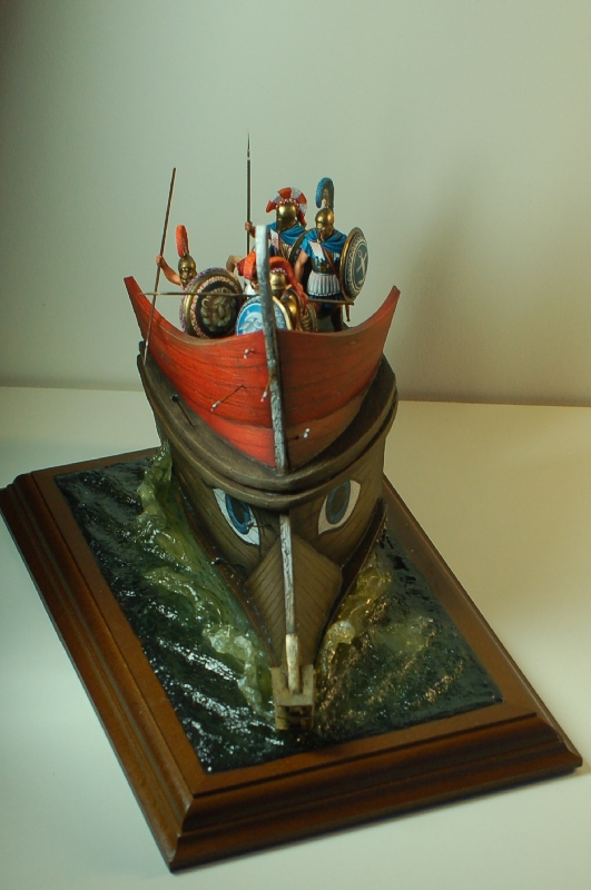 Dioramas and Vignettes: Greek warriors on the ship, photo #2