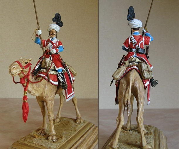 Figures: Private, Dromedaries regt.