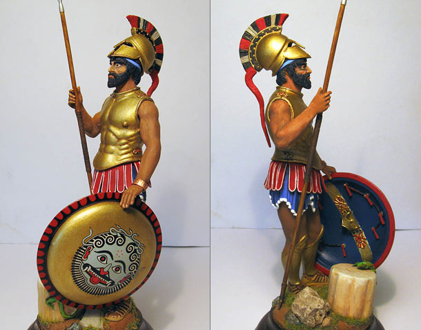 Figures: Athenian hoplite