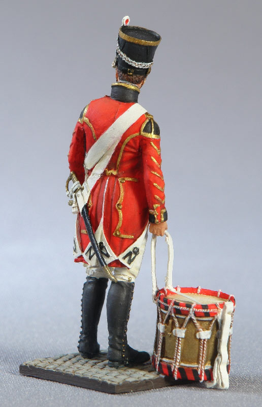 Фигурки: Тамбур-мажор и барабанщик швейцарской пехоты, 1812, фото #11