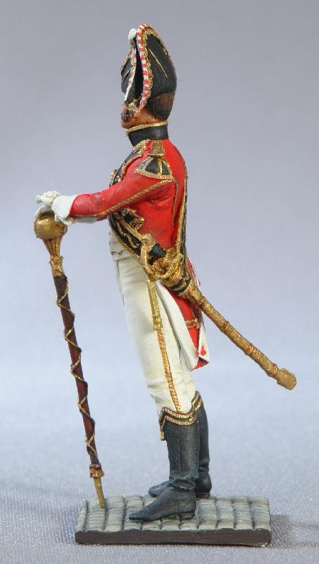 Фигурки: Тамбур-мажор и барабанщик швейцарской пехоты, 1812, фото #3