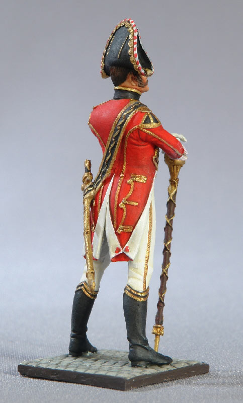 Figures: Tambour-major and drummer, 3rd Swiss infantry regt., 1812, photo #5