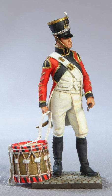 Figures: Tambour-major and drummer, 3rd Swiss infantry regt., 1812, photo #7