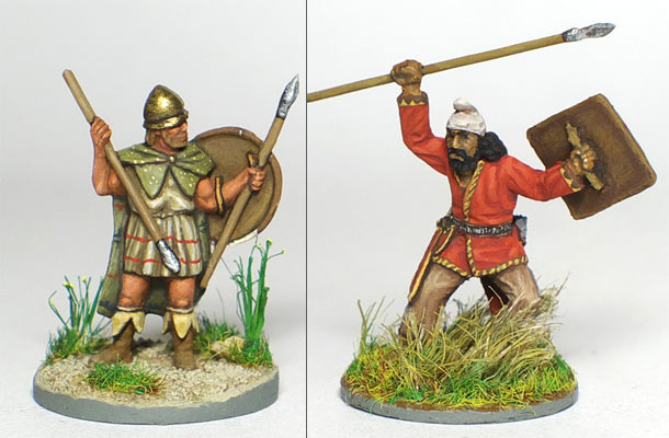 Figures: Thracian and Scythian warriors