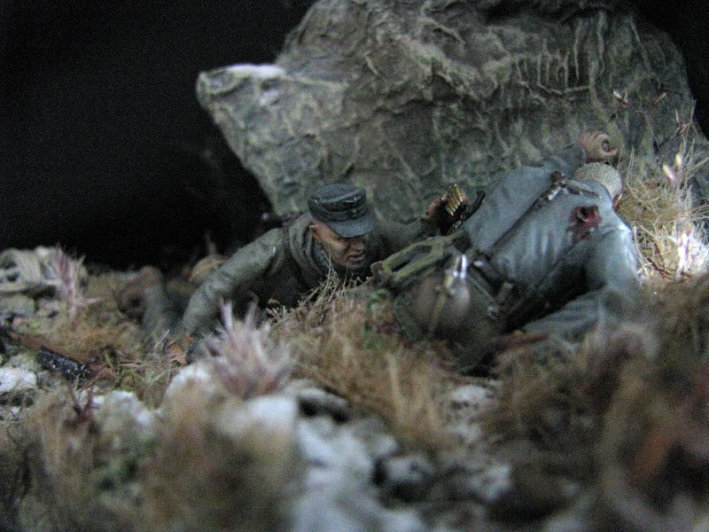 Dioramas and Vignettes: Kluhorsky pass, height 1360, October 1942, photo #17