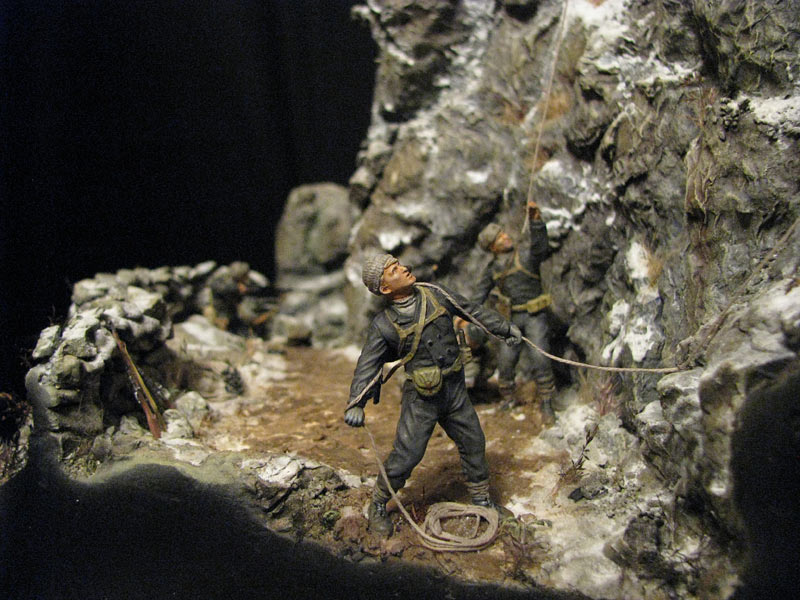 Dioramas and Vignettes: Kluhorsky pass, height 1360, October 1942, photo #8