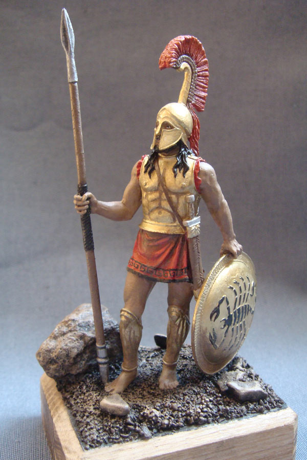 Figures: Spartan hoplite, photo #2