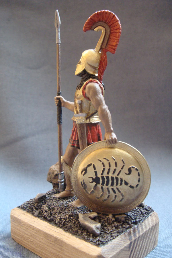 Figures: Spartan hoplite, photo #3