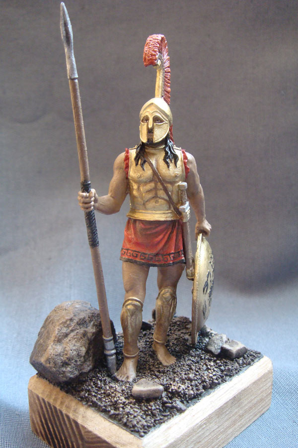 Figures: Spartan hoplite, photo #9