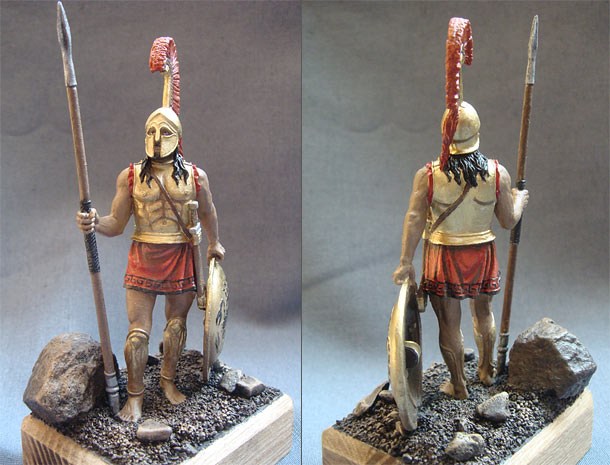 Figures: Spartan hoplite