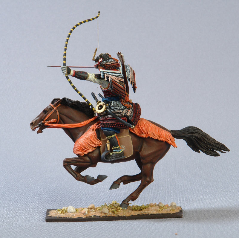 Figures: Mounted samurai, photo #2