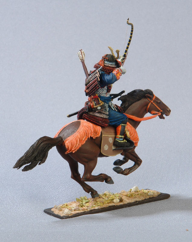 Figures: Mounted samurai, photo #3