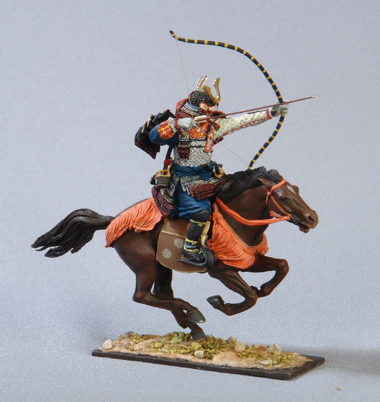 Figures: Mounted samurai, photo #5