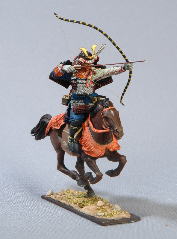 Figures: Mounted samurai, photo #6