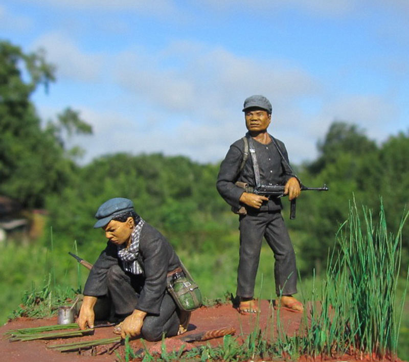 Dioramas and Vignettes: Little surprise for Uncle Sam, photo #1