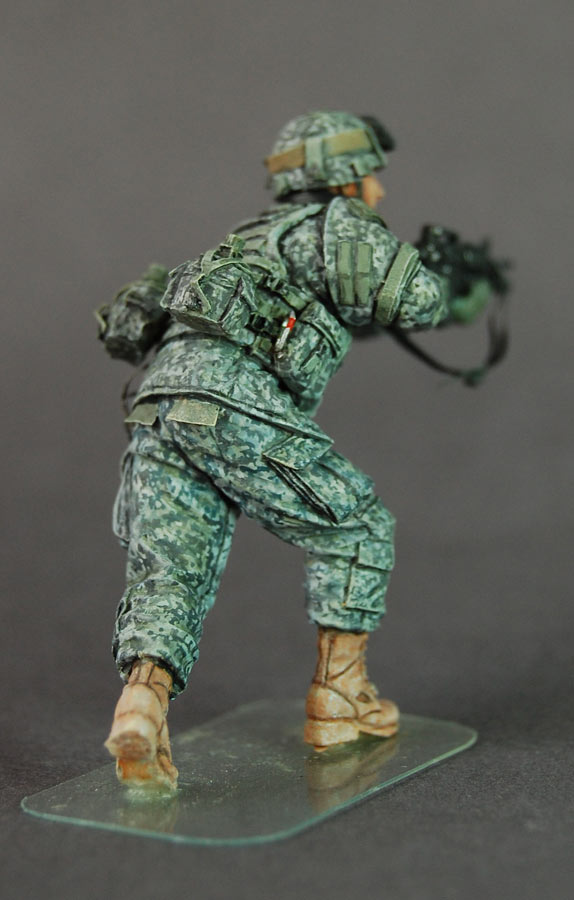 Figures: Modern U.S. infantry, Iraq, photo #6