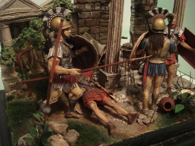 Dioramas and Vignettes: Greeks don't retreat!, photo #2