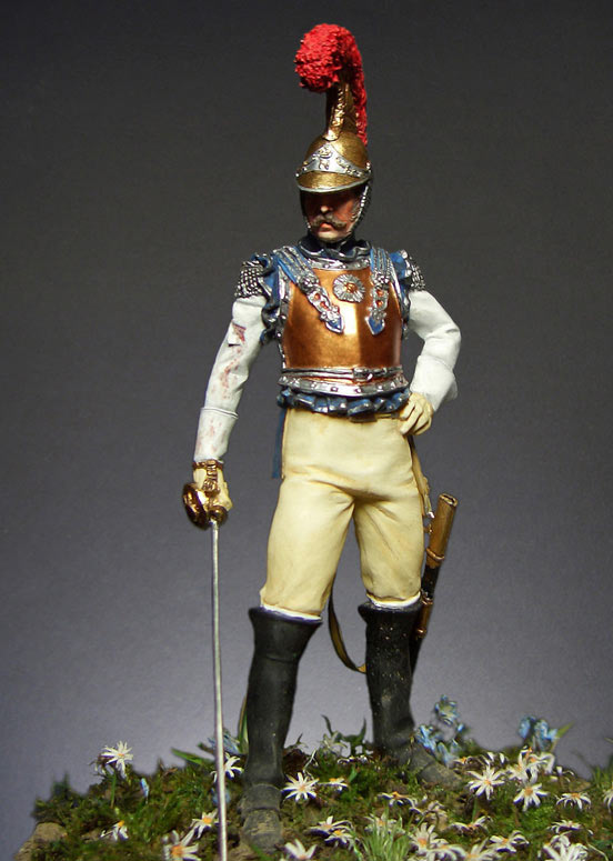 Figures: Carabiniers officer, France, 1812, photo #1