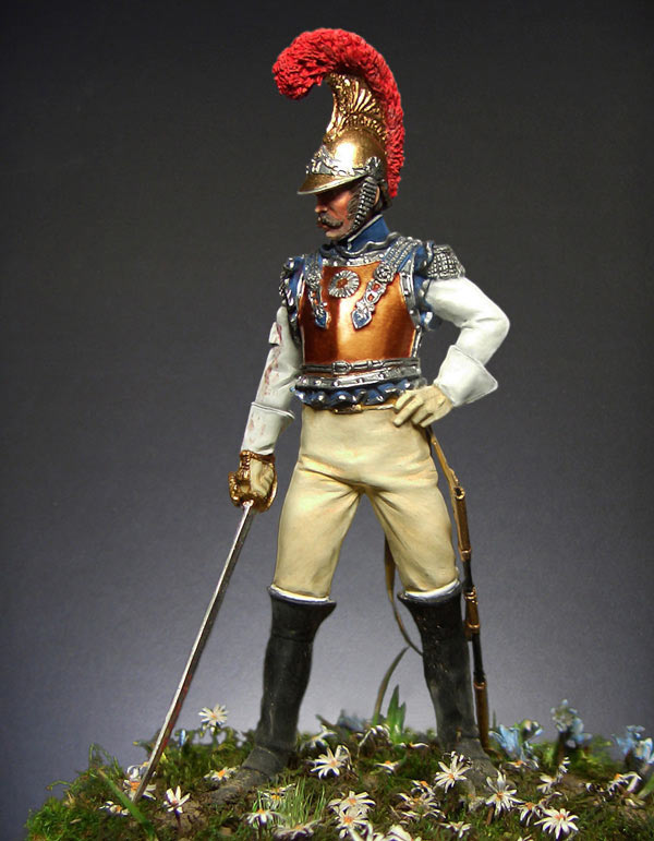 Figures: Carabiniers officer, France, 1812, photo #2