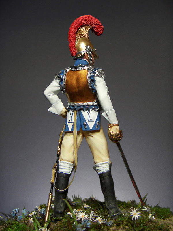 Figures: Carabiniers officer, France, 1812, photo #3