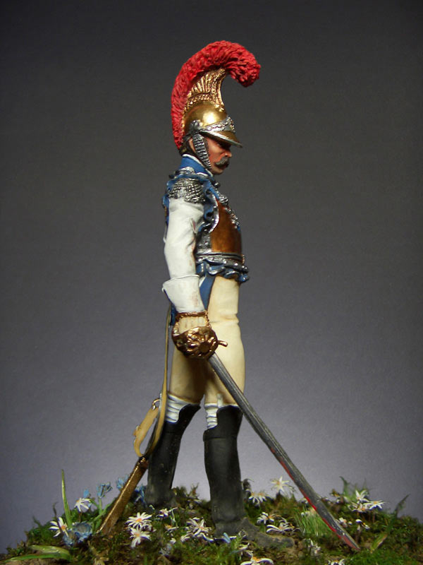 Фигурки: Офицер карабинеров. Франция, 1812 г., фото #4