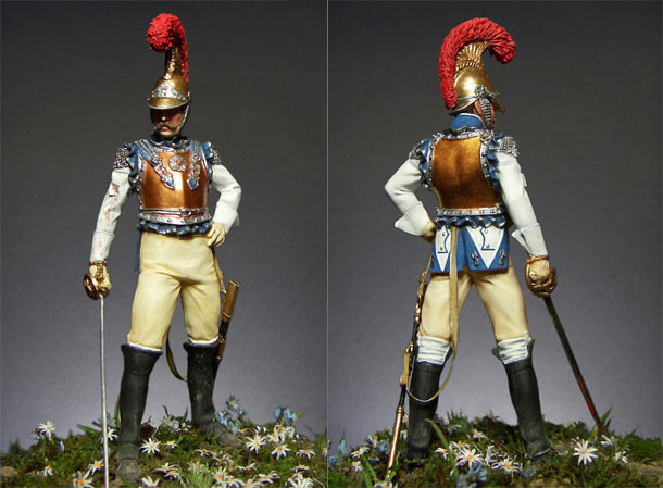 Figures: Carabiniers officer, France, 1812
