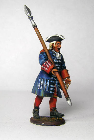 Figures:  French Guards sergeant, 1701, photo #6