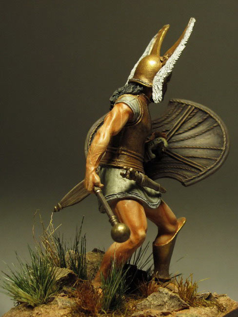 Figures: Picene warrior, VI-V B.C., photo #3