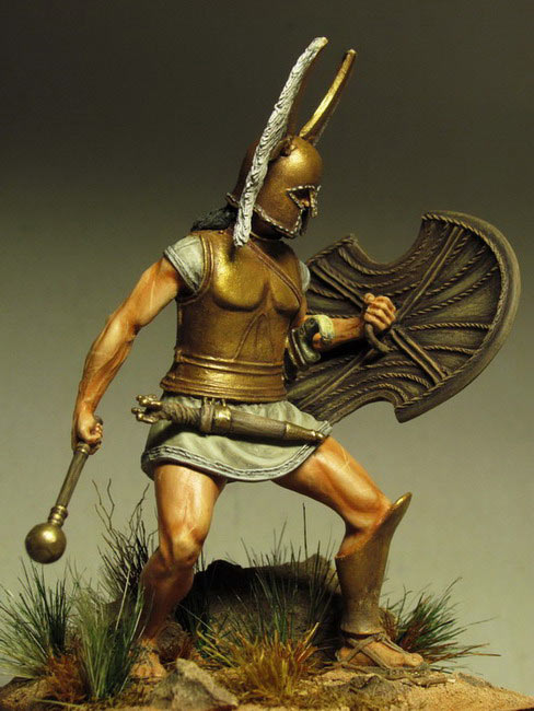 Figures: Picene warrior, VI-V B.C., photo #4