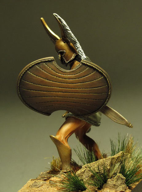 Figures: Picene warrior, VI-V B.C., photo #5