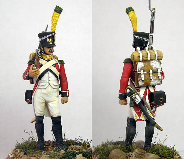 Figures: Voltigeur, 3rd Swiss regiment