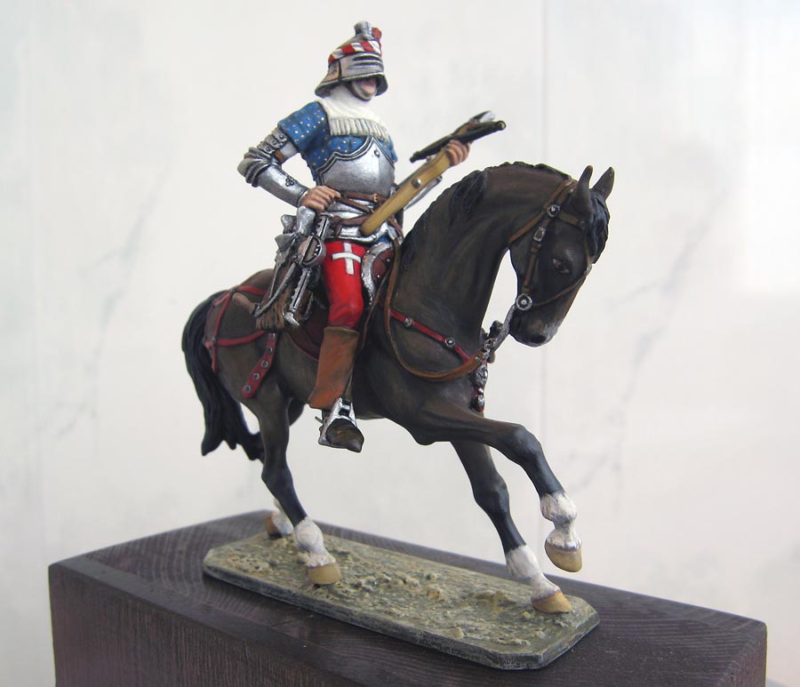 Figures: Swiss horse arbalester, 1476-77, photo #3