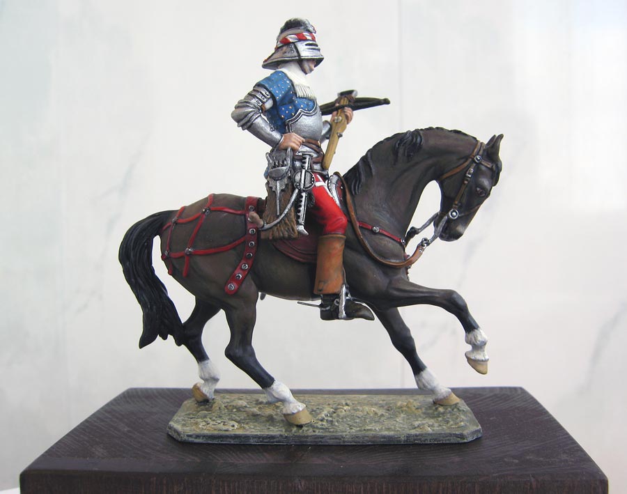 Figures: Swiss horse arbalester, 1476-77, photo #4