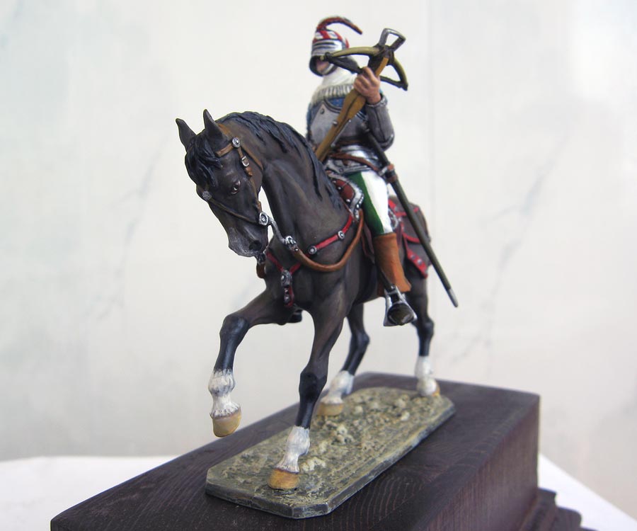 Figures: Swiss horse arbalester, 1476-77, photo #9