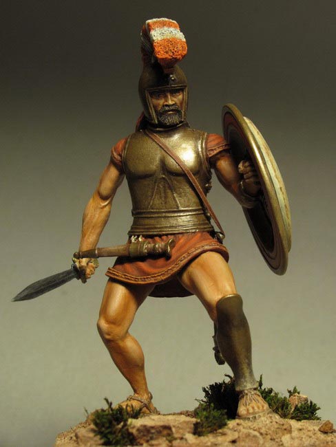 Figures: Hoplite, VI-V centuries B.C., photo #10