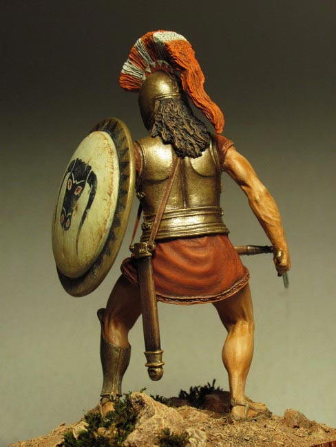 Figures: Hoplite, VI-V centuries B.C., photo #6