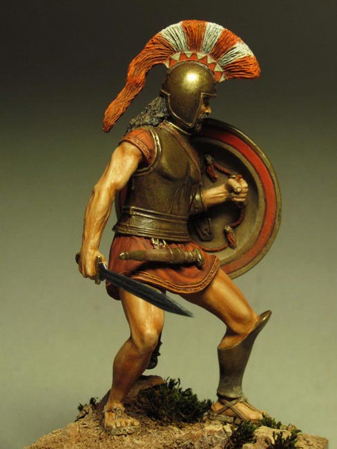 Figures: Hoplite, VI-V centuries B.C., photo #8