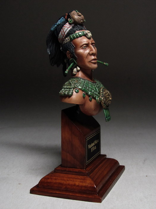 Figures: Maya chief, XV-XVI centuries, photo #4