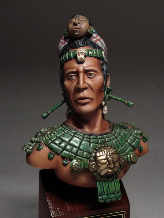 Figures: Maya chief, XV-XVI centuries, photo #5
