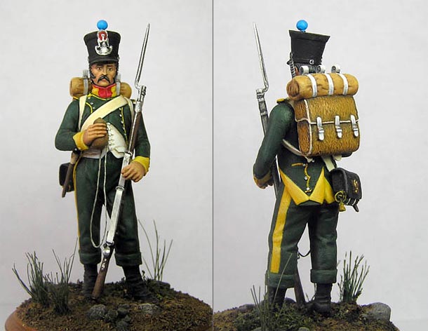 Figures: Fusilier, 1st auxiliary Croatian regt.