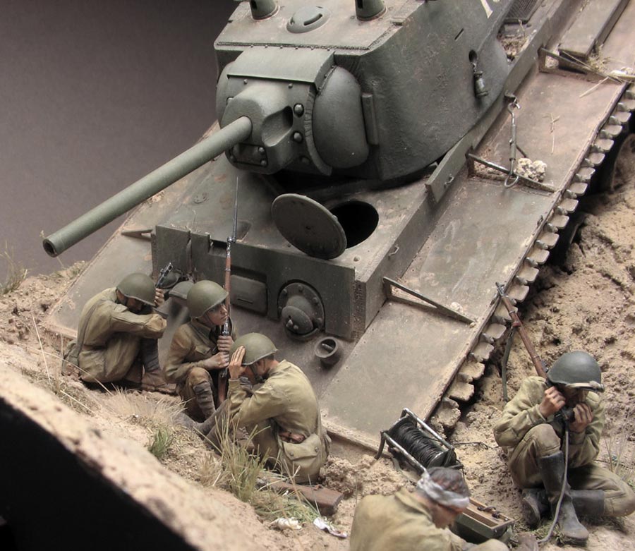 Dioramas and Vignettes: Gully in Don Steppe, photo #10