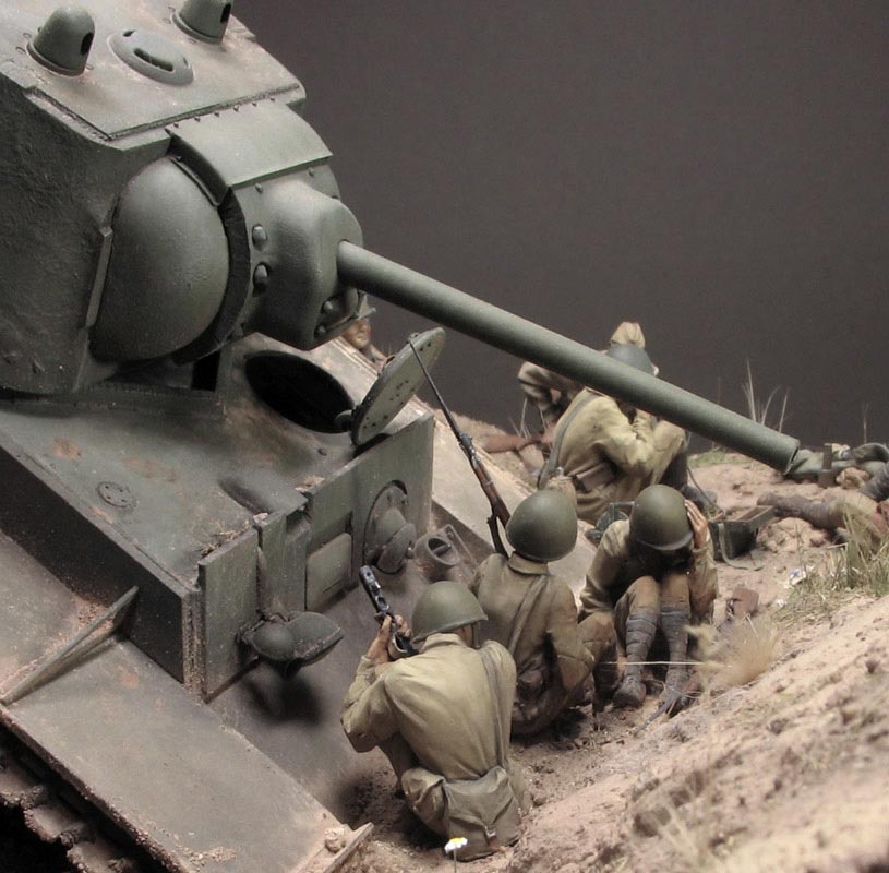 Dioramas and Vignettes: Gully in Don Steppe, photo #11