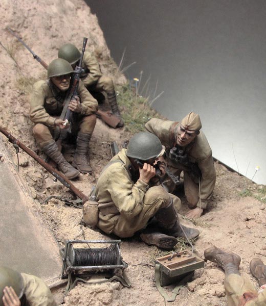 Dioramas and Vignettes: Gully in Don Steppe, photo #13
