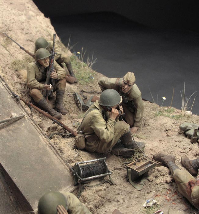 Dioramas and Vignettes: Gully in Don Steppe, photo #14