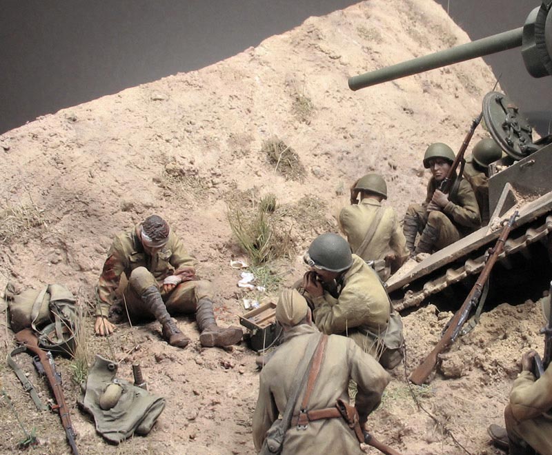 Dioramas and Vignettes: Gully in Don Steppe, photo #15