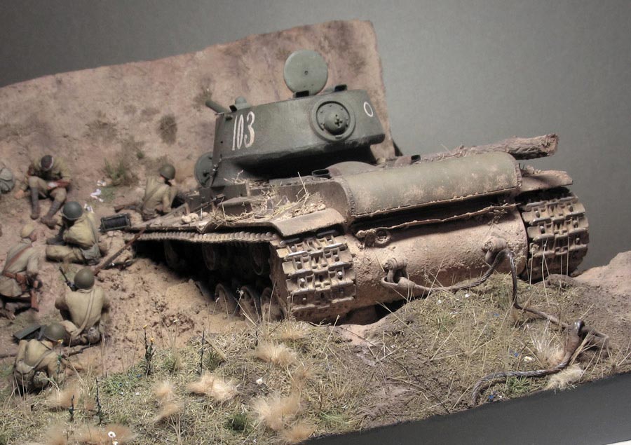 Dioramas and Vignettes: Gully in Don Steppe, photo #23