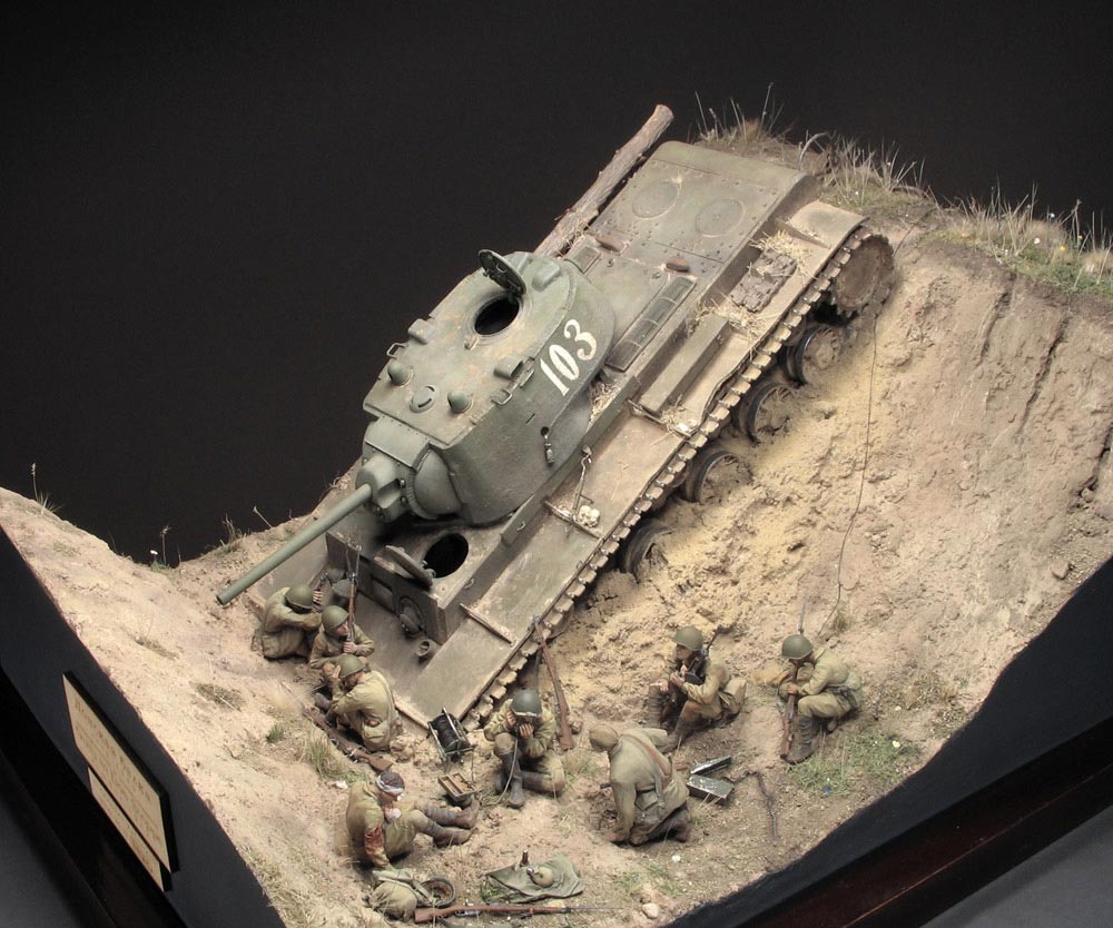 Dioramas and Vignettes: Gully in Don Steppe, photo #3