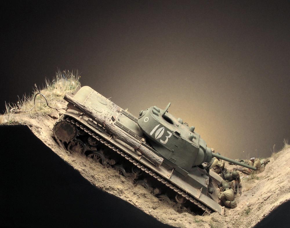 Dioramas and Vignettes: Gully in Don Steppe, photo #6